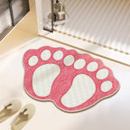 Fun Paw Print Bath Mat | Kelmera