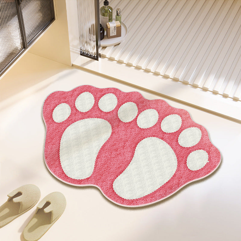 Fun Paw Print Bath Mat | Kelmera