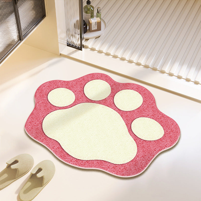 Fun Paw Print Bath Mat | Kelmera