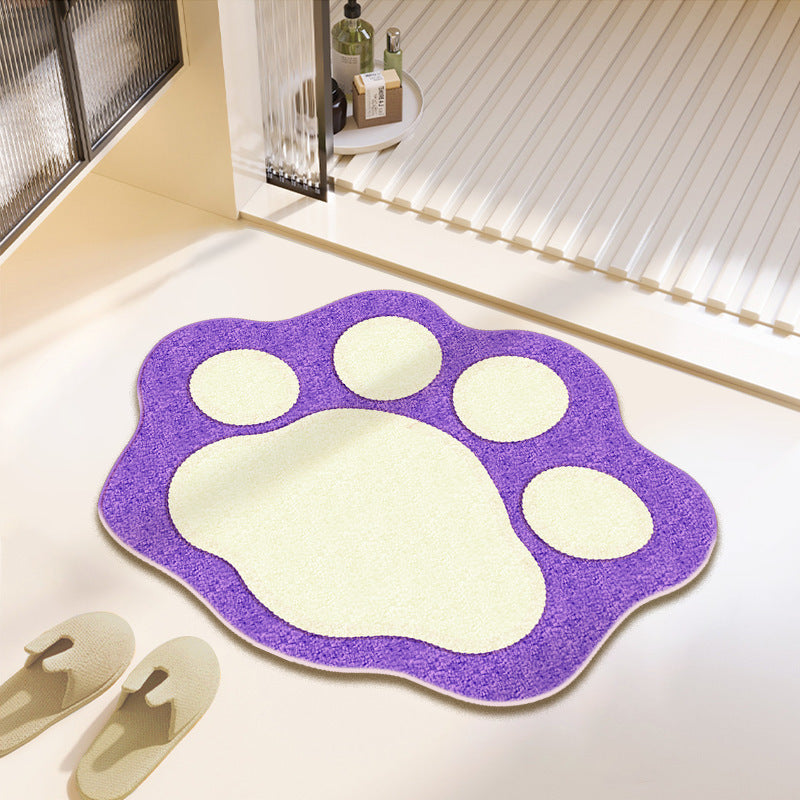 Fun Paw Print Bath Mat | Kelmera