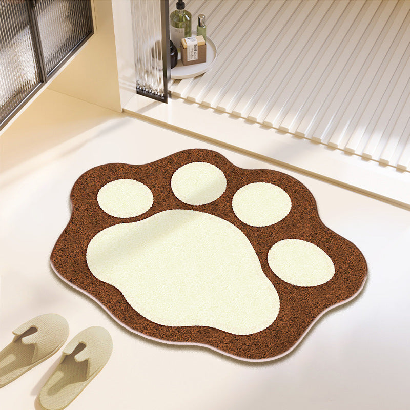 Fun Paw Print Bath Mat | Kelmera
