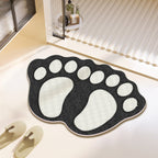 Fun Paw Print Bath Mat | Kelmera