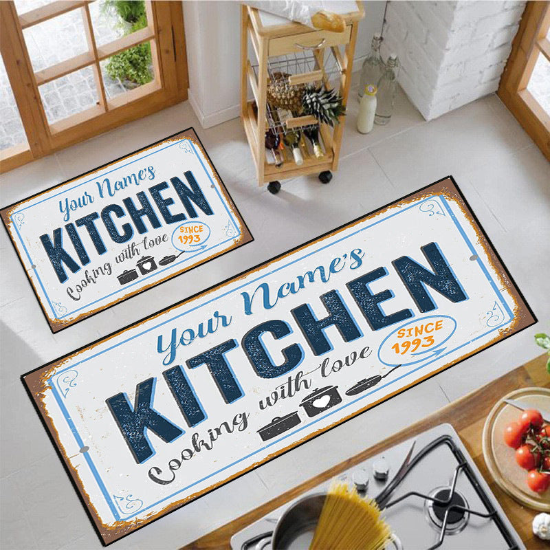 Fun Snack-Themed Kitchen Mat | Kelmera