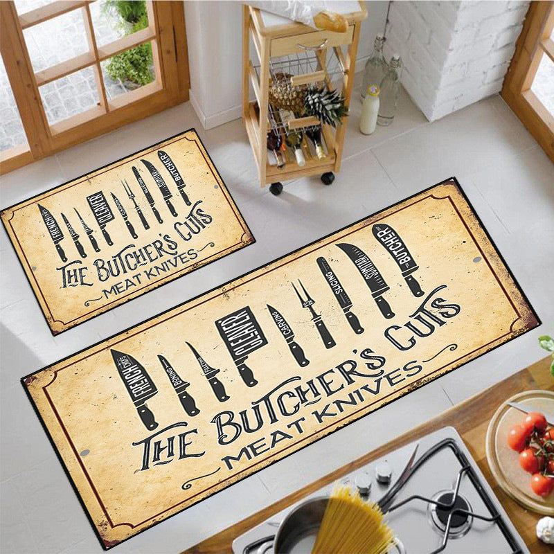 Fun Snack-Themed Kitchen Mat | Kelmera