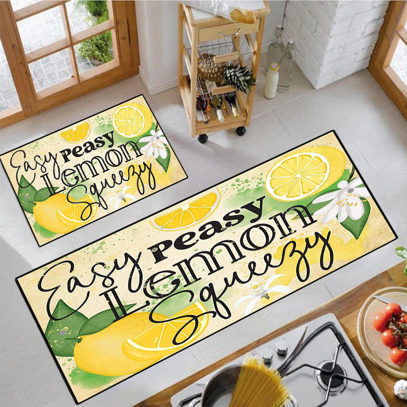 Fun Snack-Themed Kitchen Mat | Kelmera