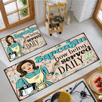 Fun Snack-Themed Kitchen Mat | Kelmera