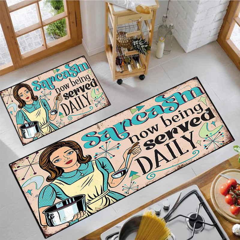 Fun Snack-Themed Kitchen Mat | Kelmera