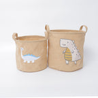 Fun Storage Basket with Dinosaur Motif | Kelmera