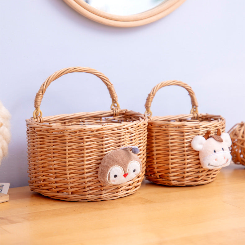 Funny Storage Basket with Animal Motif | Kelmera