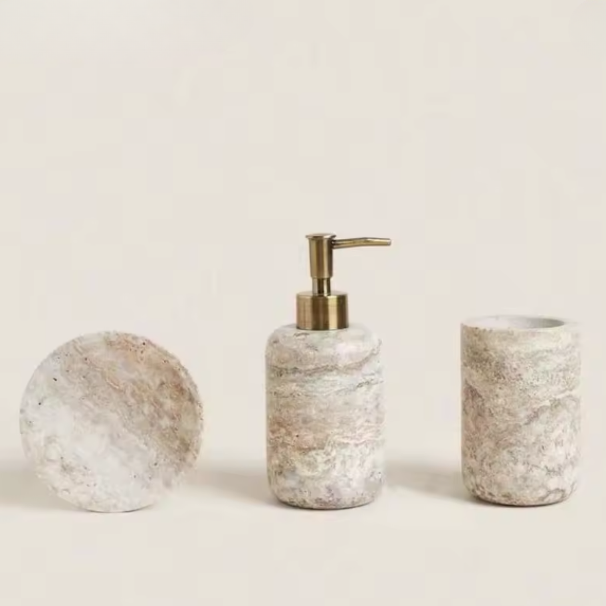 Galmorra Marble Bathroom Accessories Set