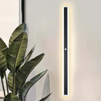 Galvessa Linear Metal Outdoor Wall Light