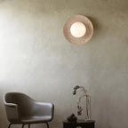 Galvisa Travertine Wall Lamp