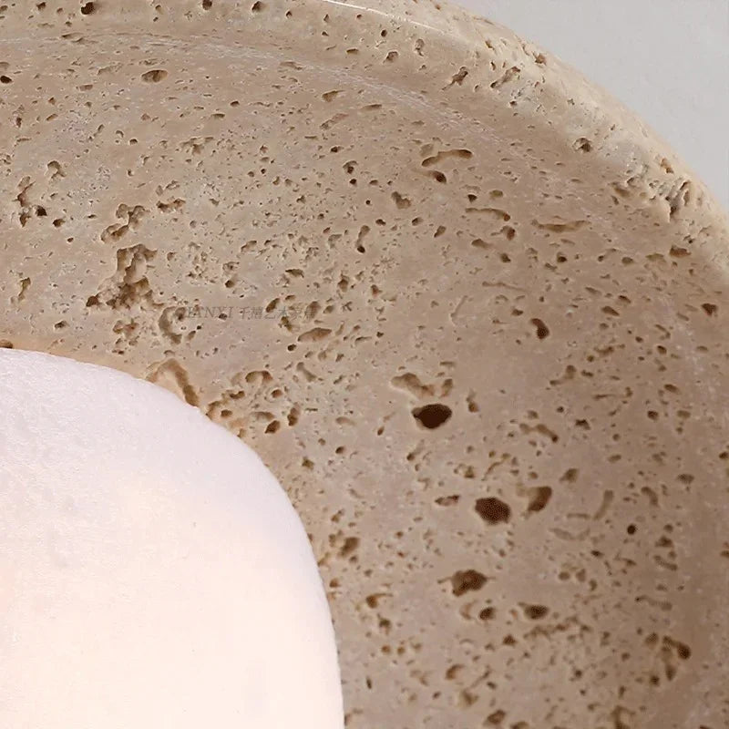 Galvisa Travertine Wall Lamp
