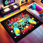 Gaming Controller-Themed Area Rug | Kelmera