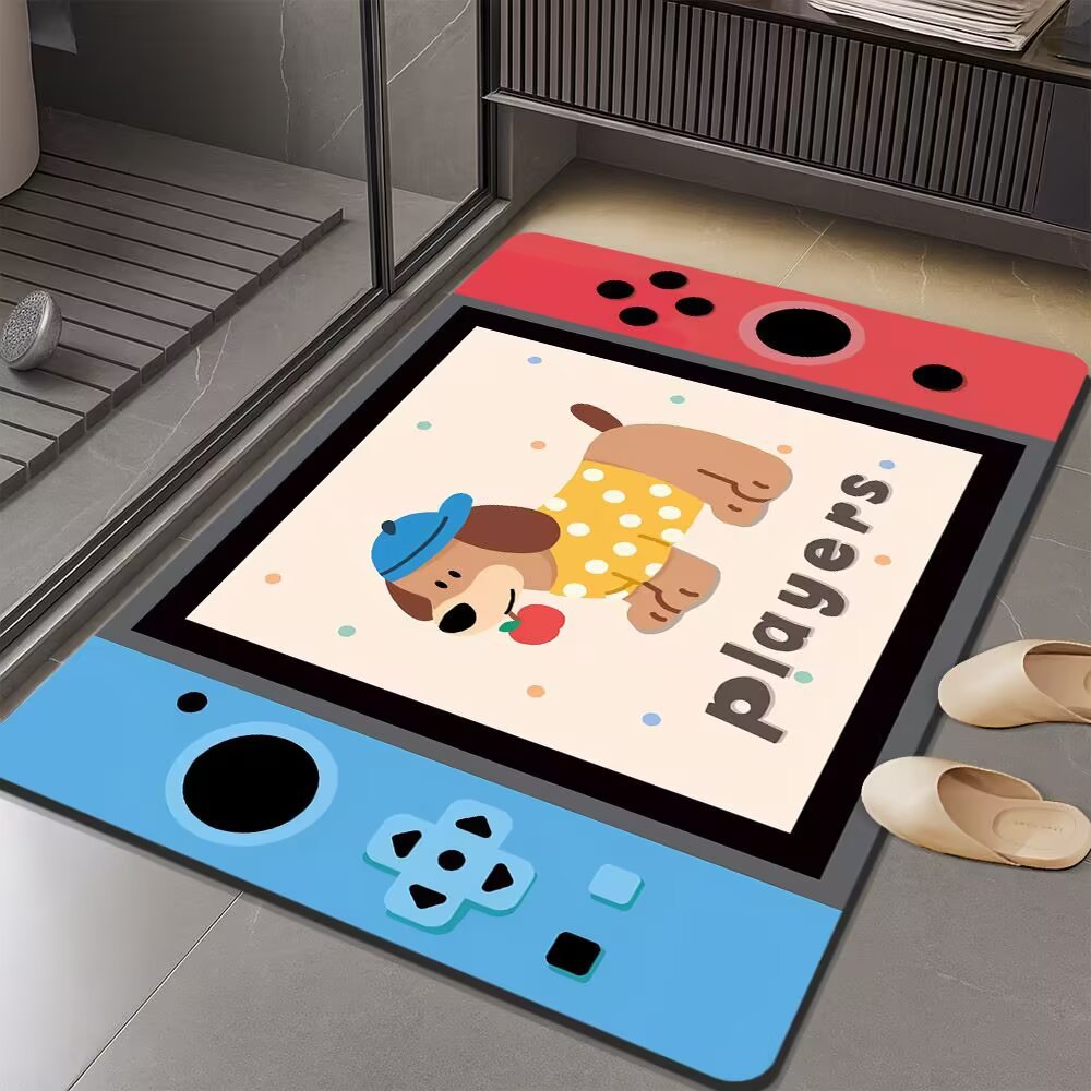 Gaming-Themed Bath Mat | Kelmera