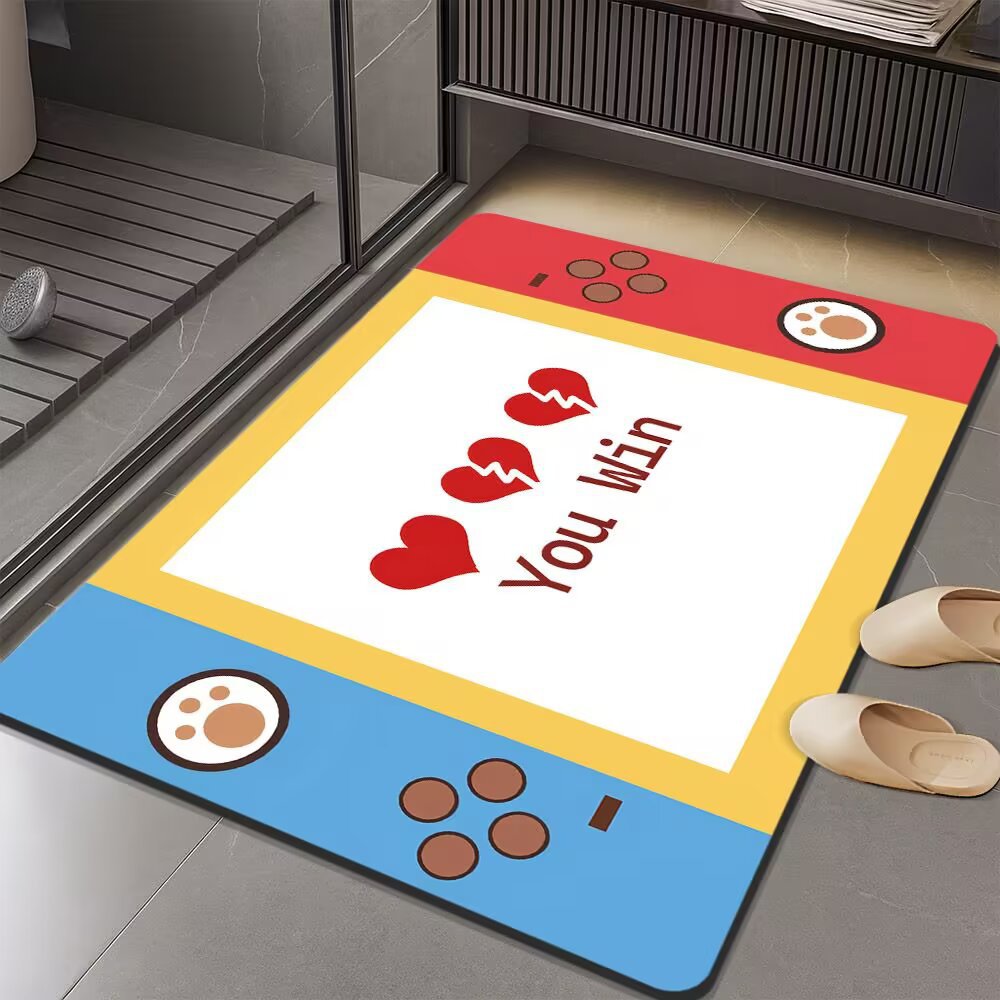 Gaming-Themed Bath Mat | Kelmera