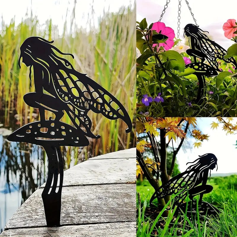 Garden Stake with Fairy Motif | Kelmera