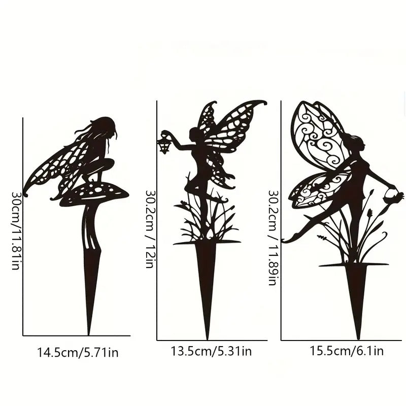 Garden Stake with Fairy Motif | Kelmera