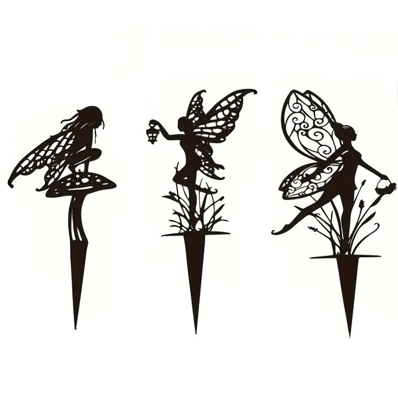 Garden Stake with Fairy Motif | Kelmera