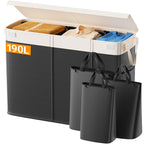 Generous Laundry Container with Removable Inner Pockets | Kelmera