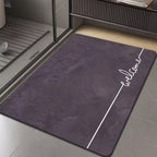 Geometric Hexagonal Pattern Bath Mat | Kelmera