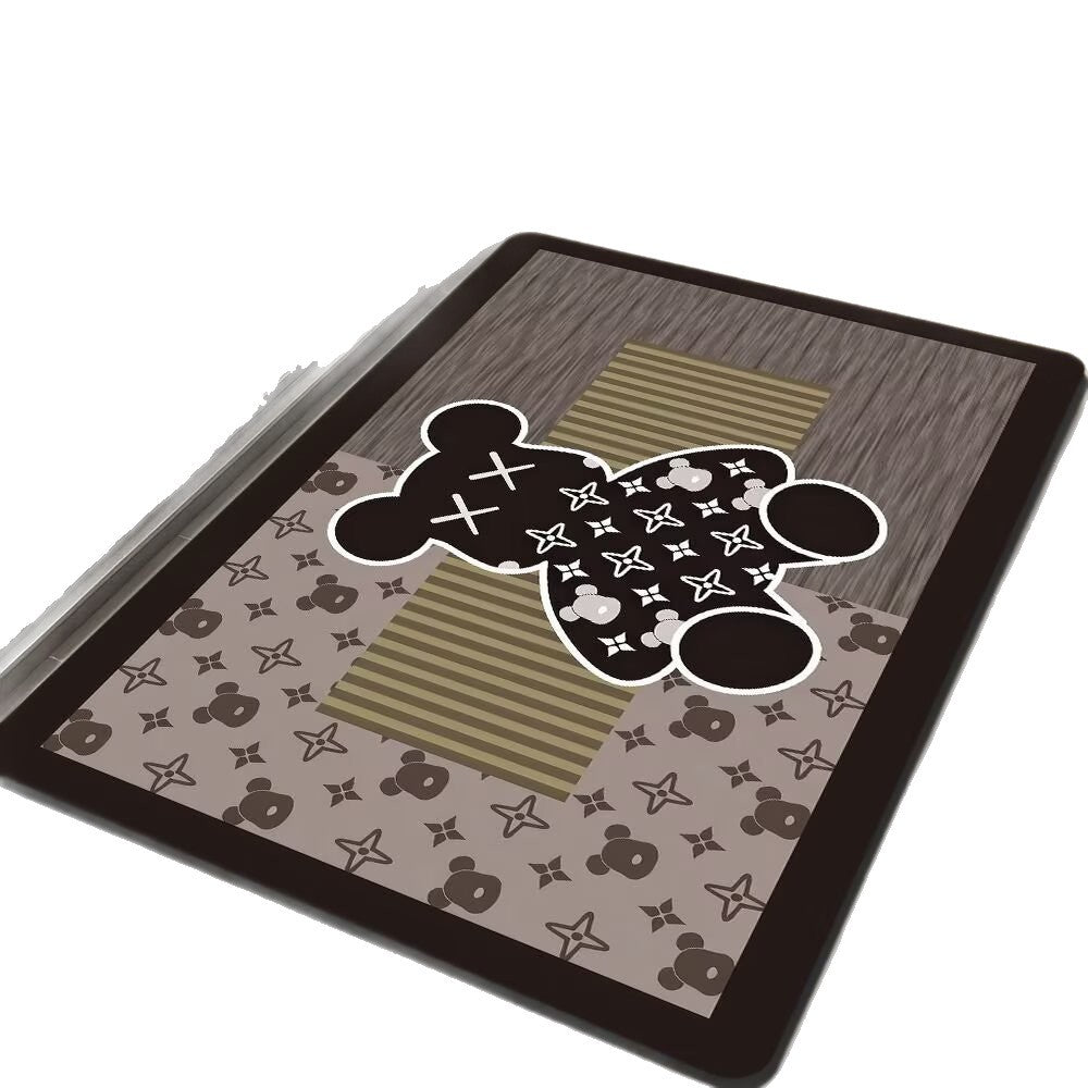 Geometric Hexagonal Pattern Bath Mat | Kelmera
