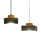 Geometric Layered Wooden Pendant Light | Kelmera