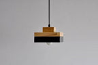 Geometric Layered Wooden Pendant Light | Kelmera