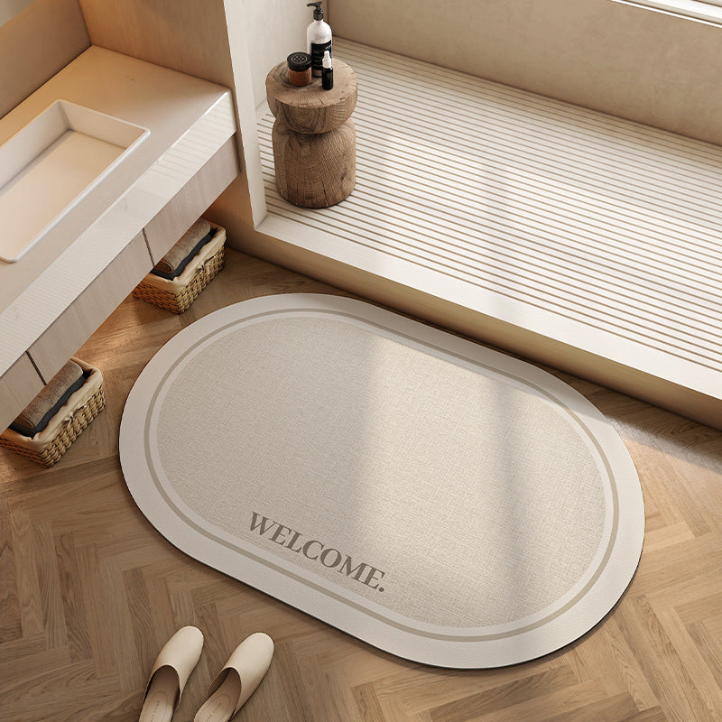 Geometric Patterned Bath Mat | Kelmera