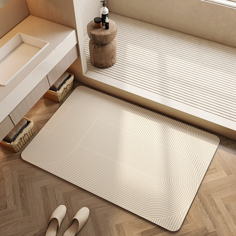 Geometric Patterned Bath Mat | Kelmera