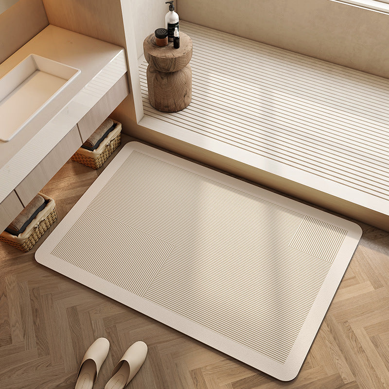 Geometric Patterned Bath Mat | Kelmera