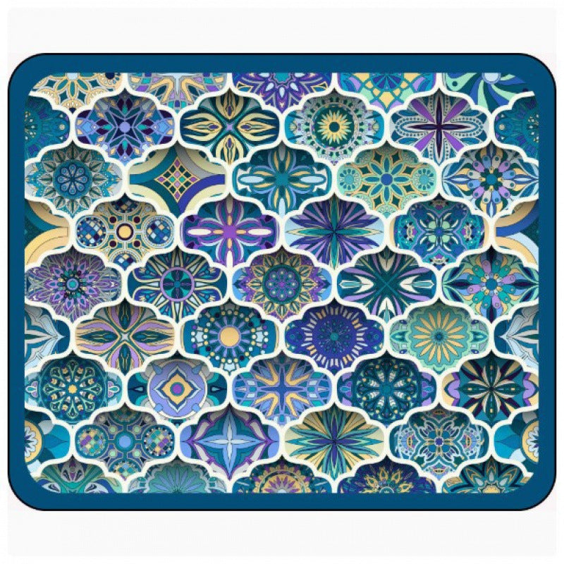 Geometric Patterned Floor Mat | Kelmera