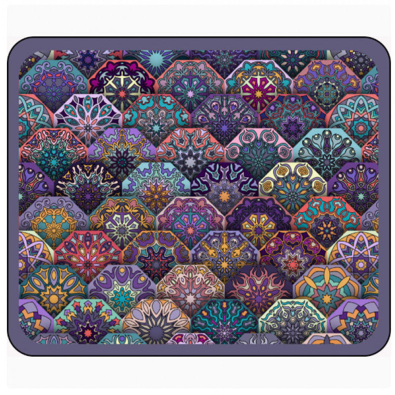 Geometric Patterned Floor Mat | Kelmera