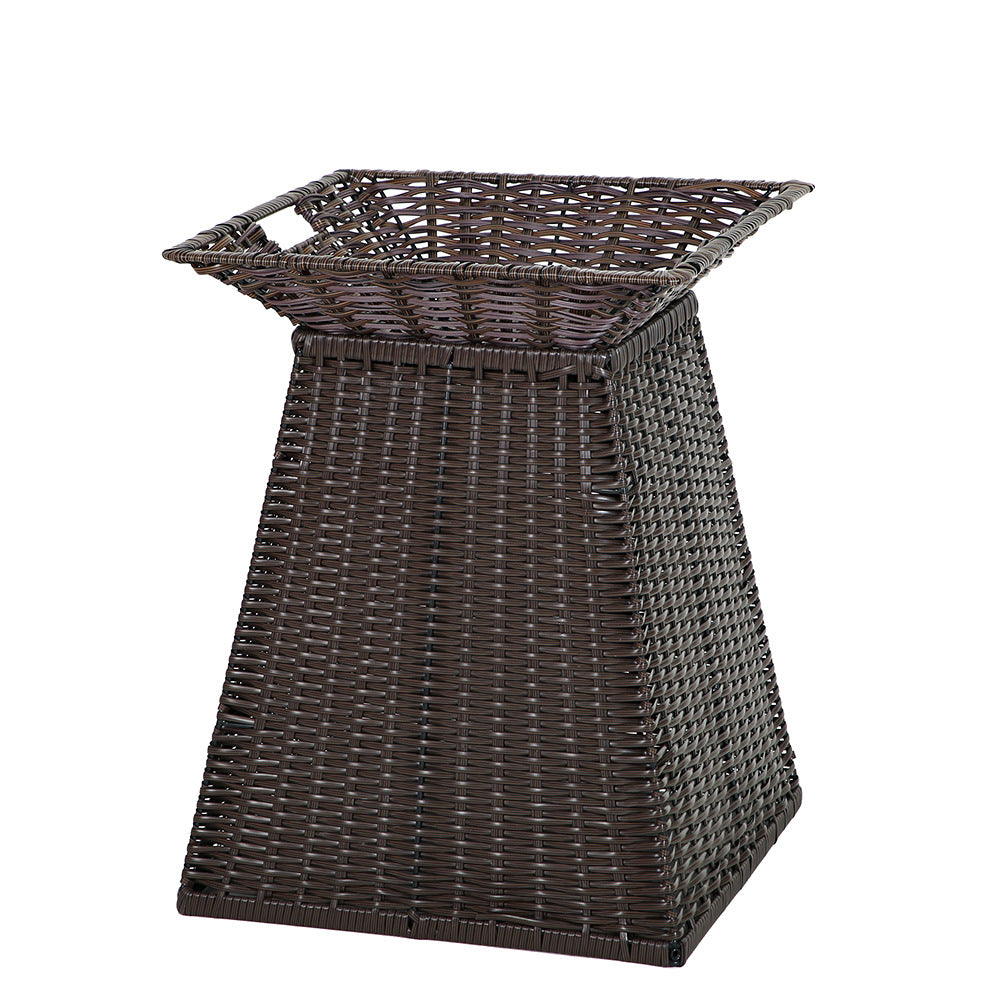 Geometric Woven Storage Bin | Kelmera