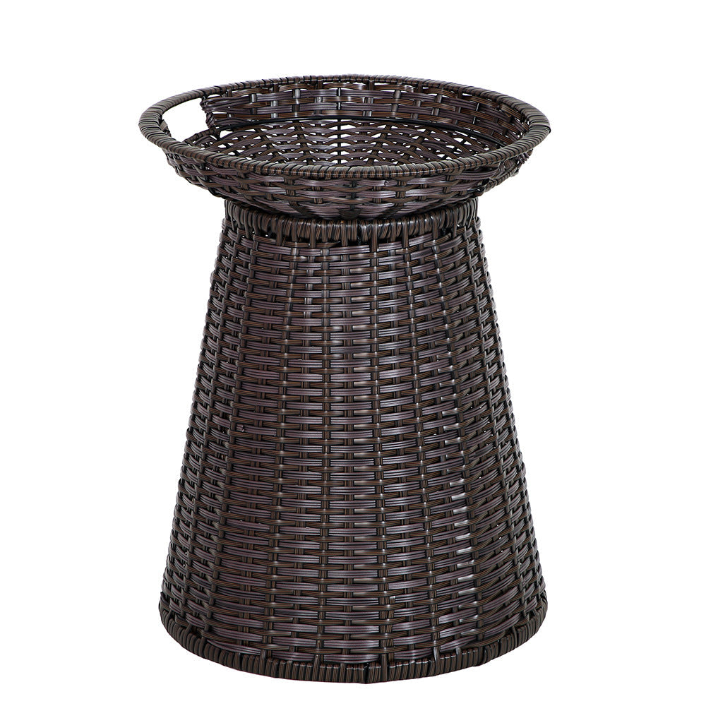 Geometric Woven Storage Bin | Kelmera