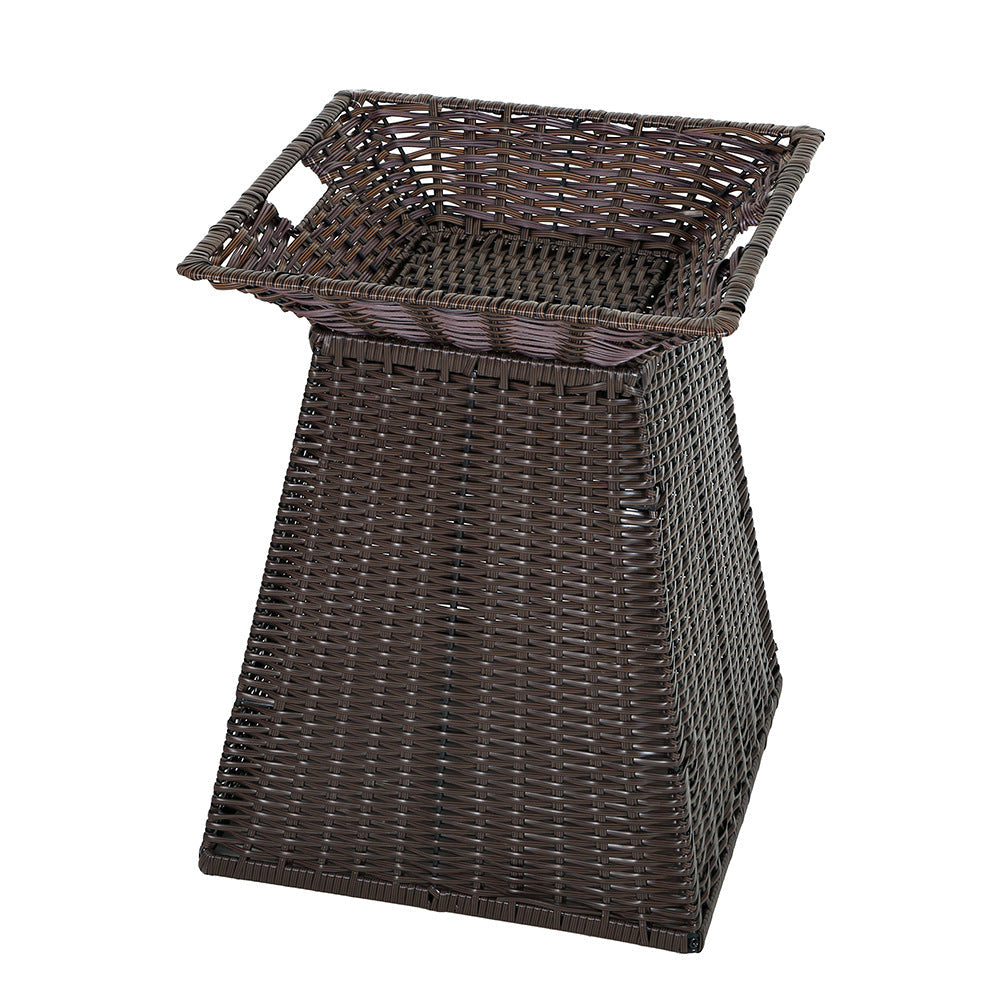 Geometric Woven Storage Bin | Kelmera