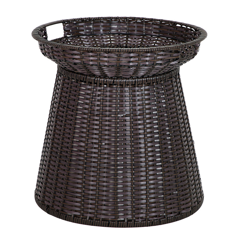 Geometric Woven Storage Bin | Kelmera