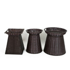Geometric Woven Storage Bin | Kelmera