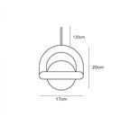 Gilbura Acrylic Pendant Light