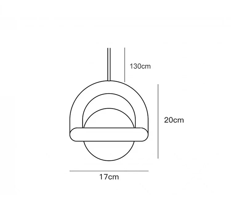 Gilbura Acrylic Pendant Light