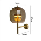 Gilria Glass Wall Lamp