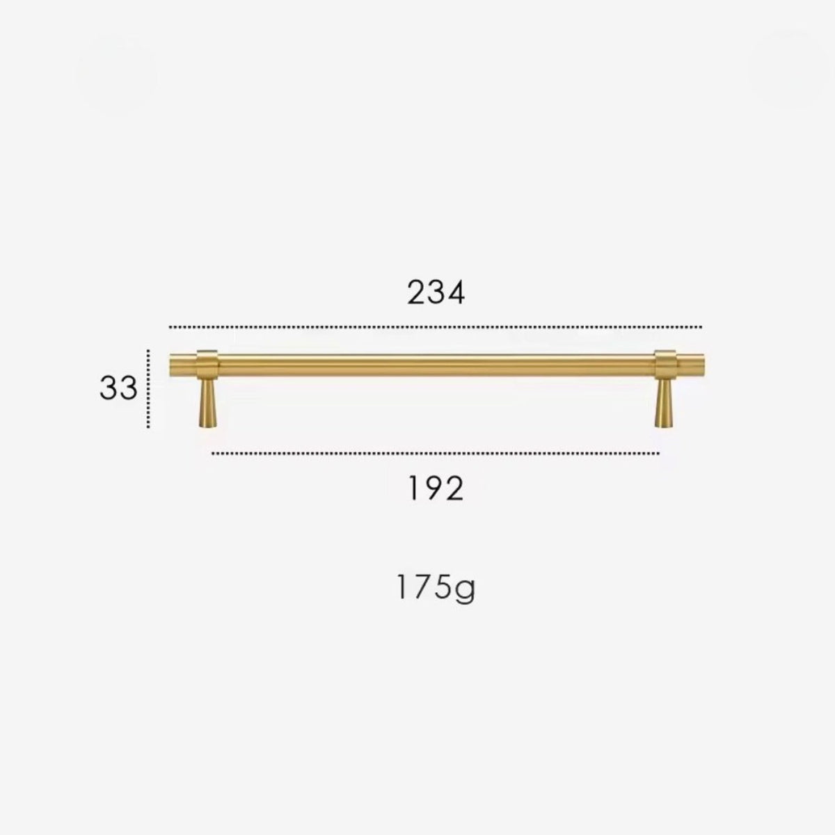 Gilria Wardrobe Appliance Handle