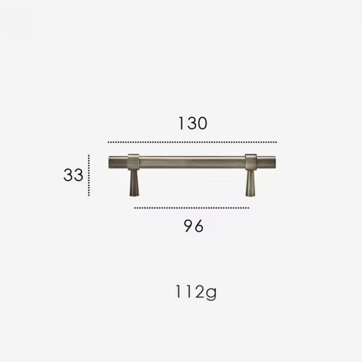 Gilria Wardrobe Appliance Handle