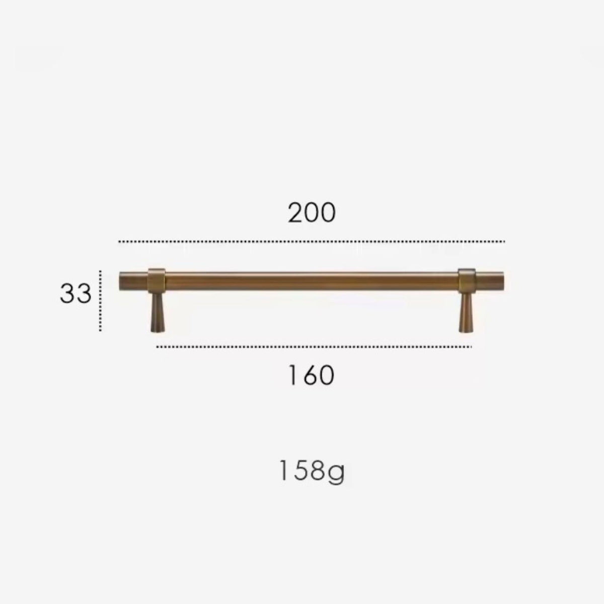 Gilria Wardrobe Appliance Handle