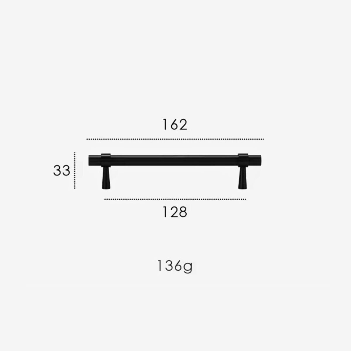 Gilria Wardrobe Appliance Handle