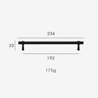 Gilria Wardrobe Appliance Handle