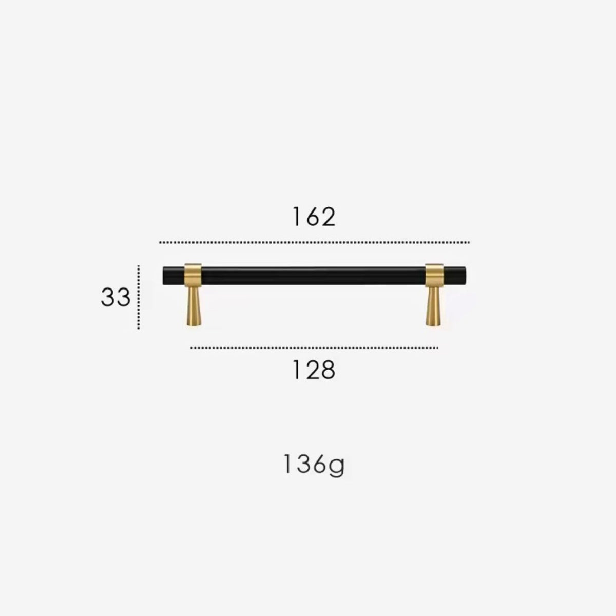 Gilria Wardrobe Appliance Handle