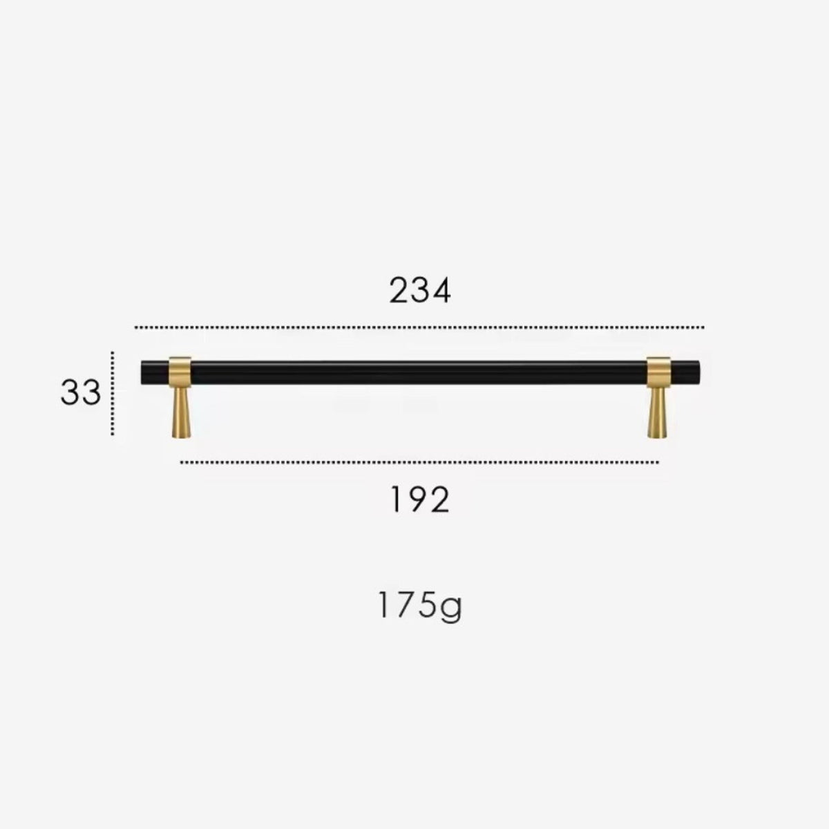 Gilria Wardrobe Appliance Handle