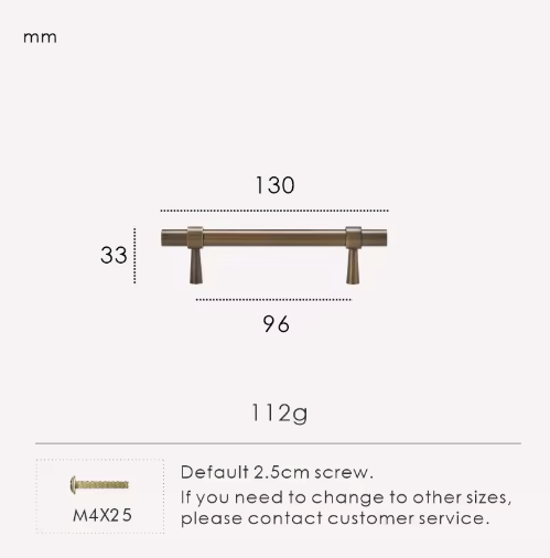 Gilria Wardrobe Appliance Handle