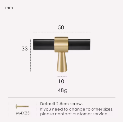 Gilria Wardrobe Appliance Handle